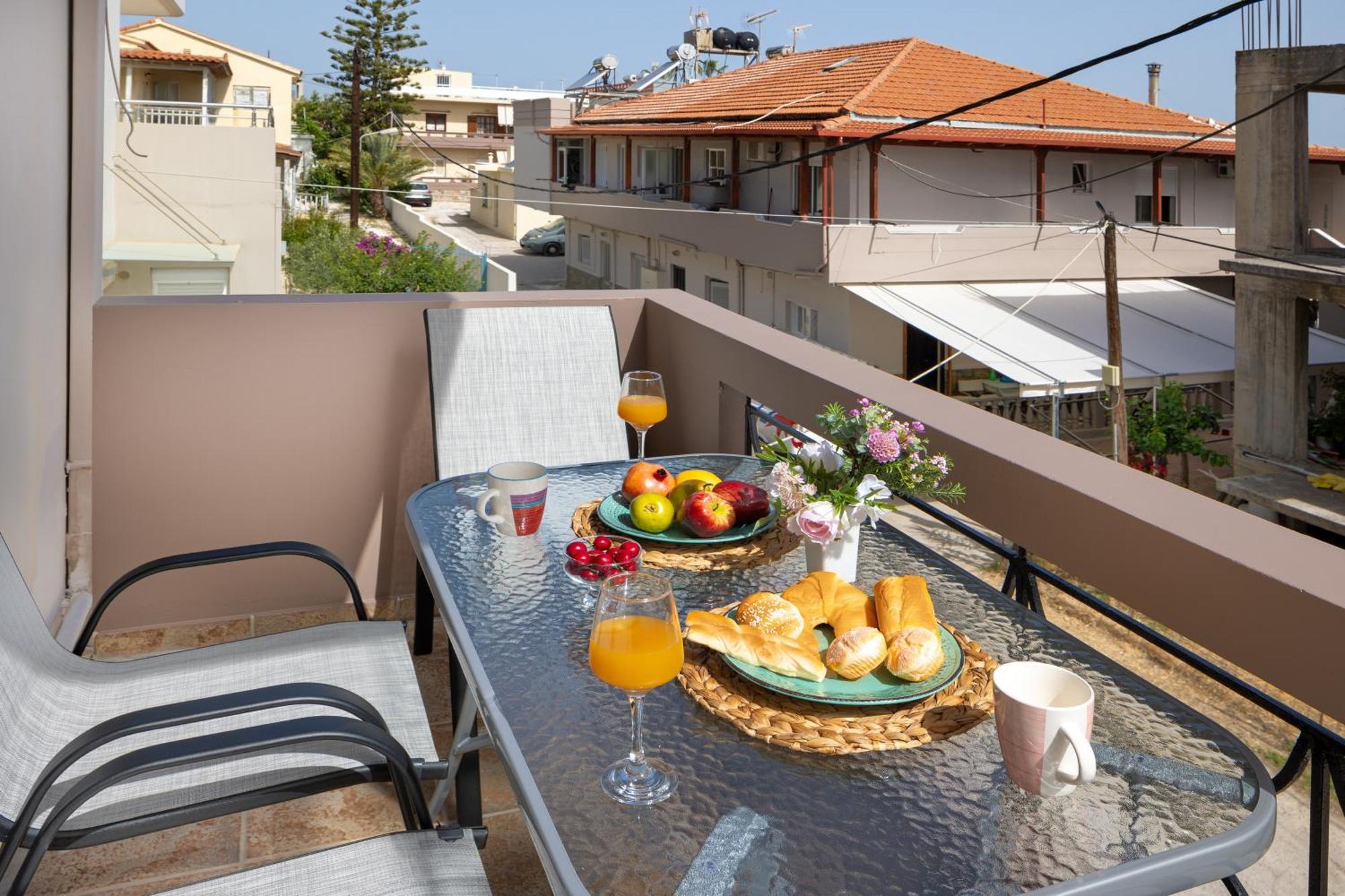 Katerina Apartments Kato Daratso Exterior photo
